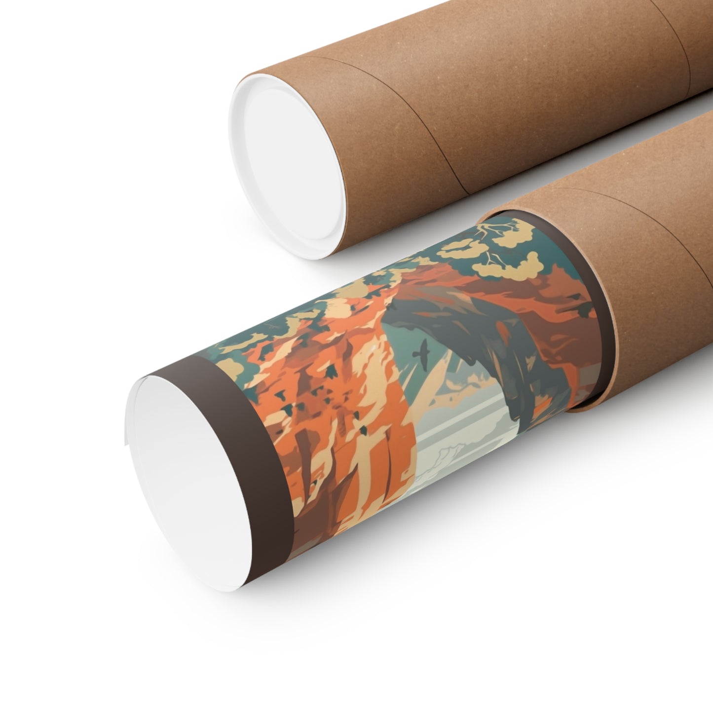 Zion National Park Travel Poster 24 in. x 36 in.