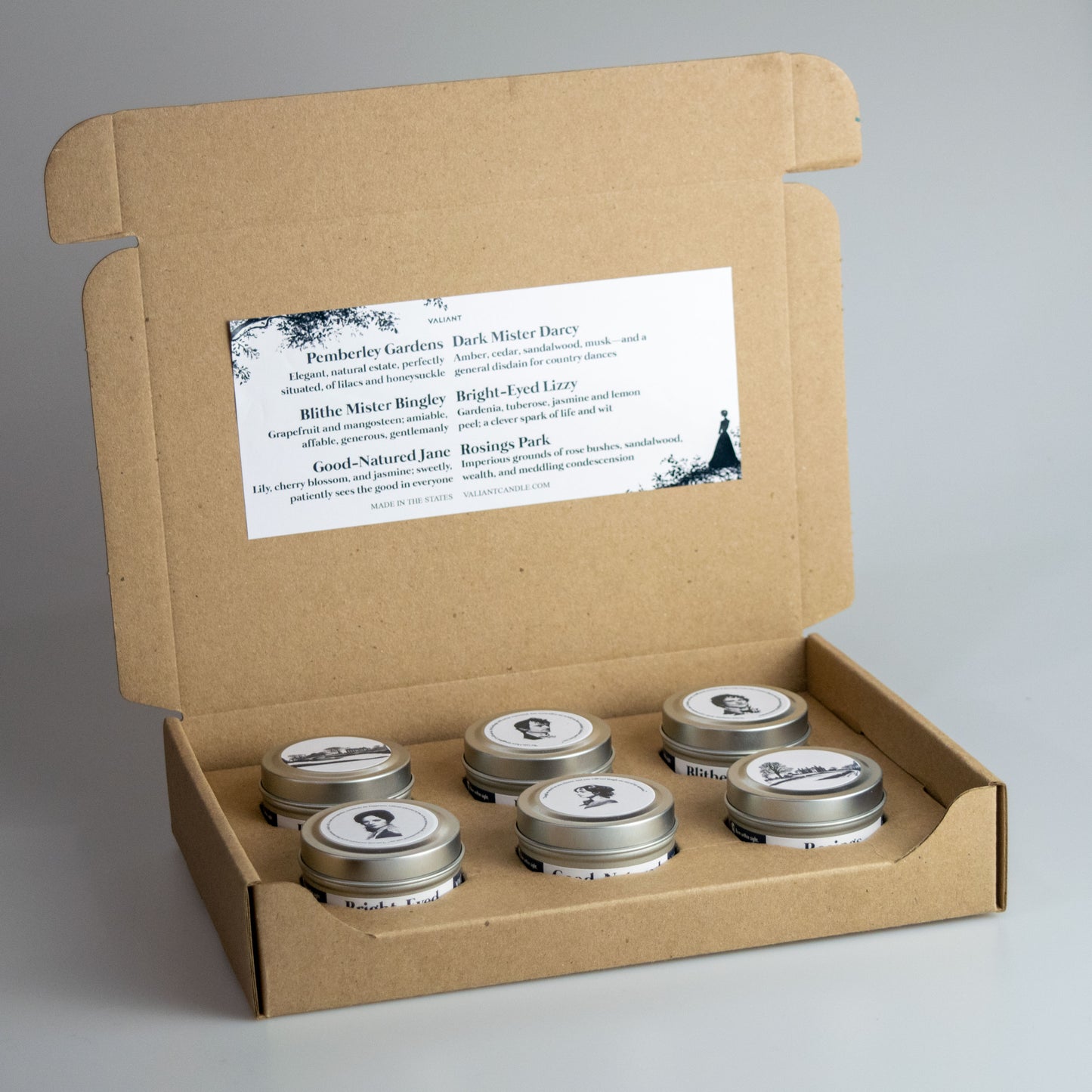 Pride and Prejudice Candle Pack