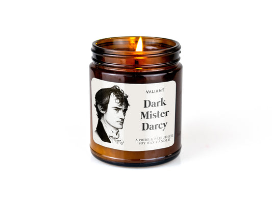 Dark Mister Darcy Candle
