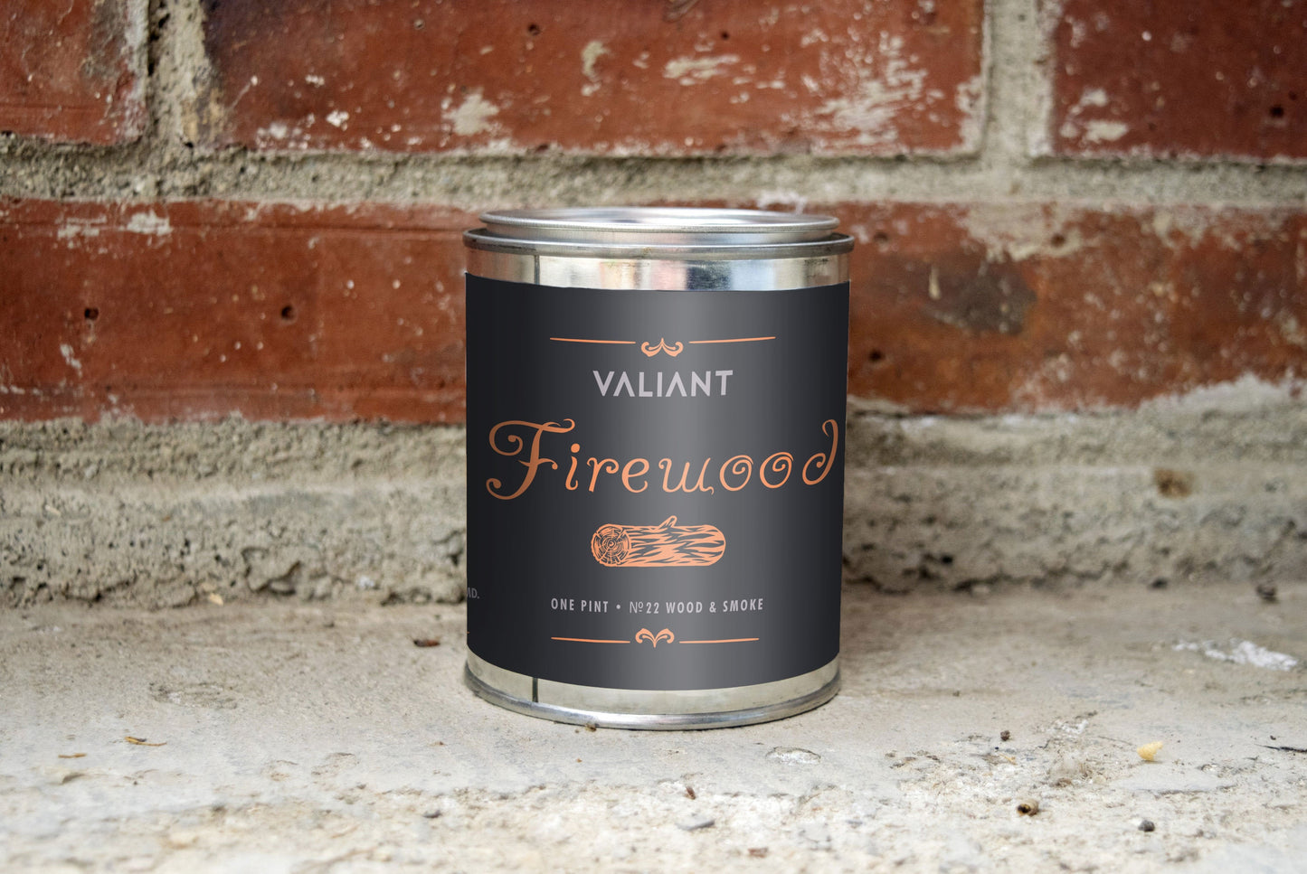 Firewood Candle