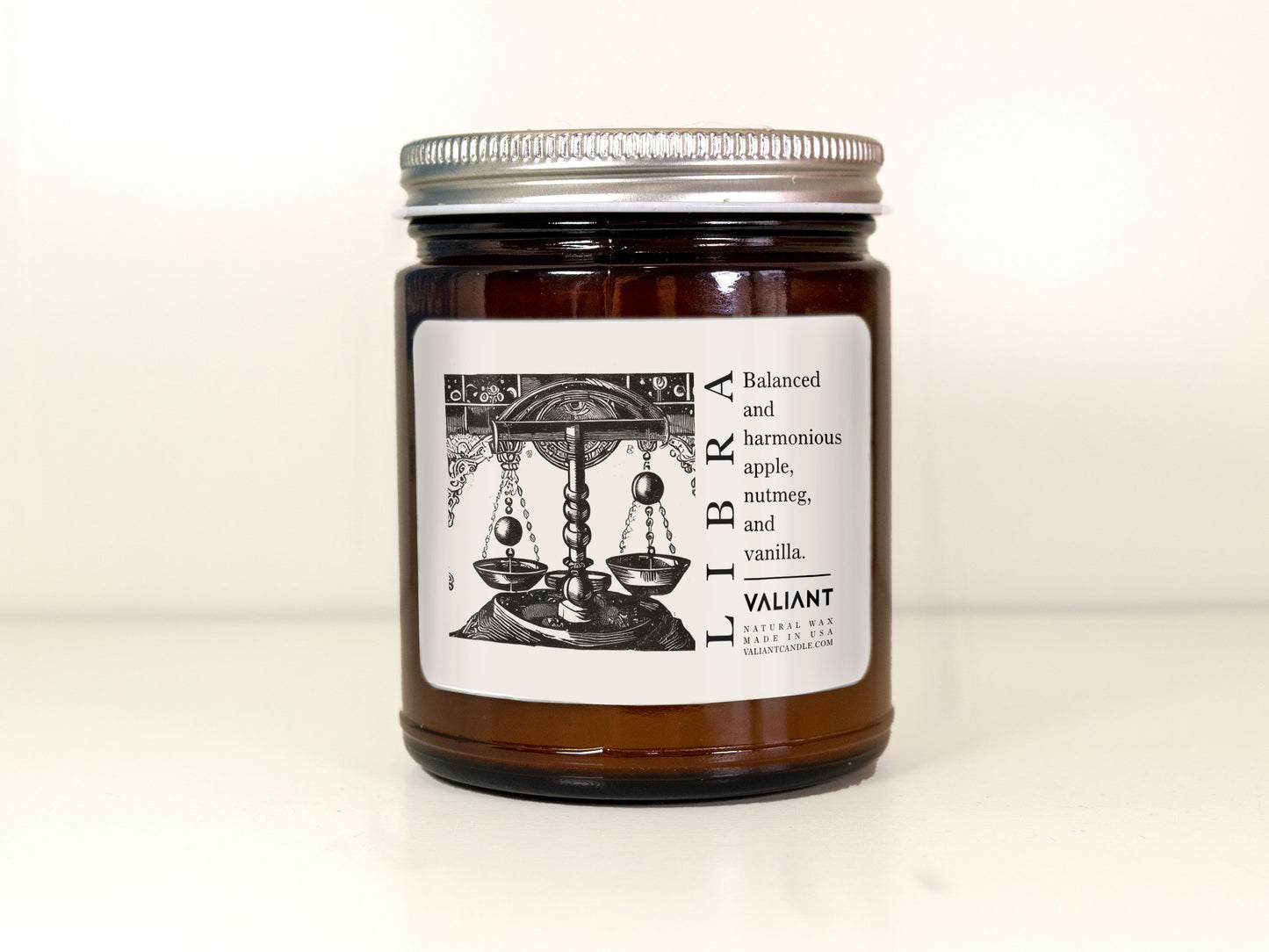 Libra Zodiac Candle