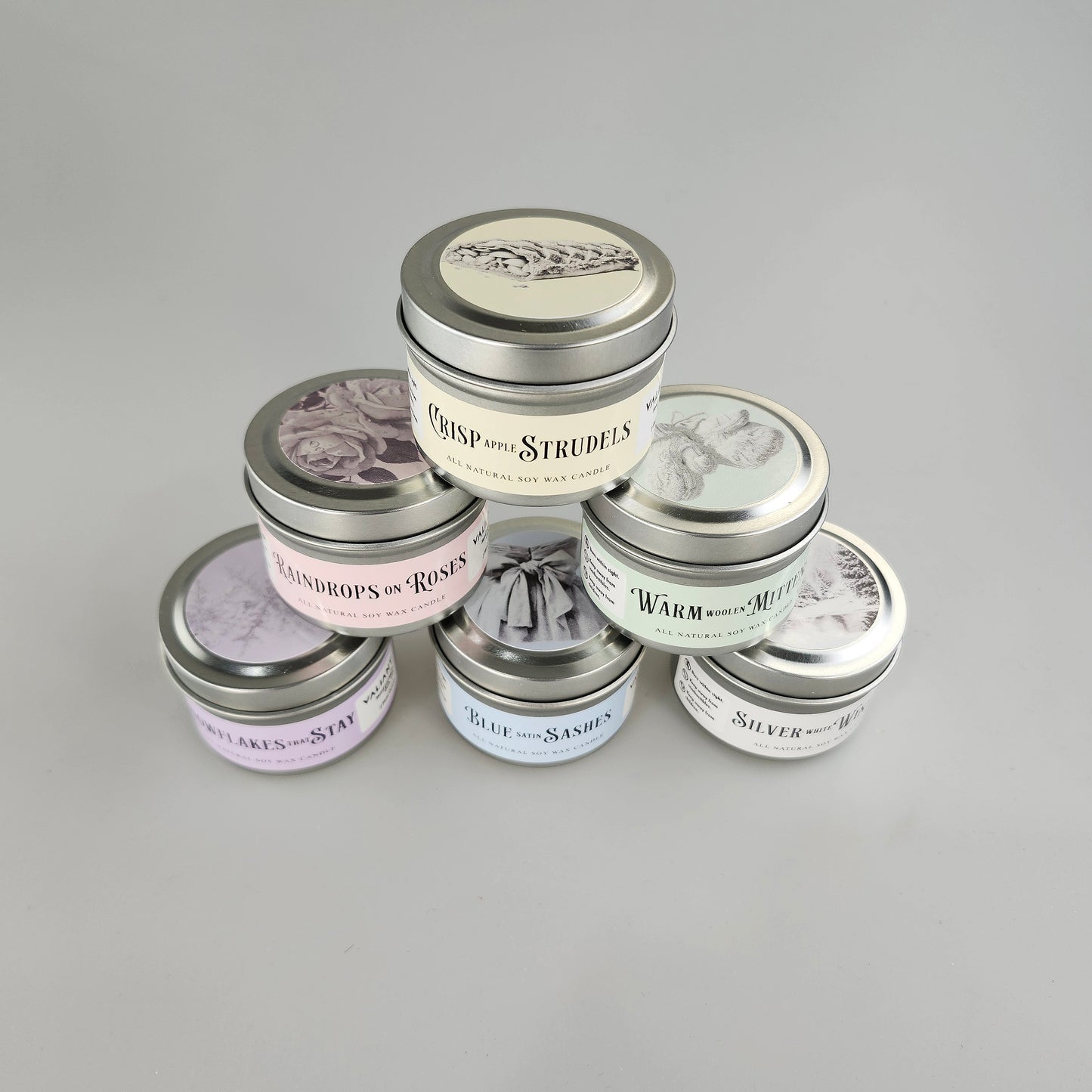 My Favorite Things Candle Sample Pack - Set of 6 | Christmas Candles