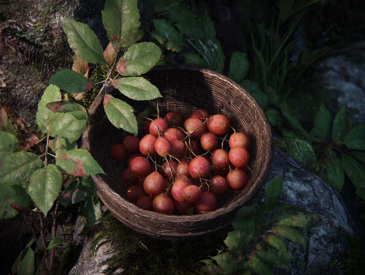 Wild-Picked Rowa Fruit