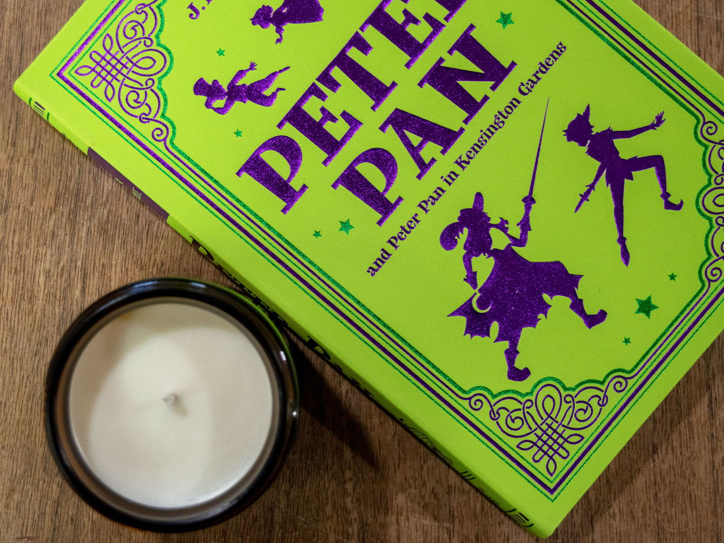 Peter Pan Book Candle Bundle