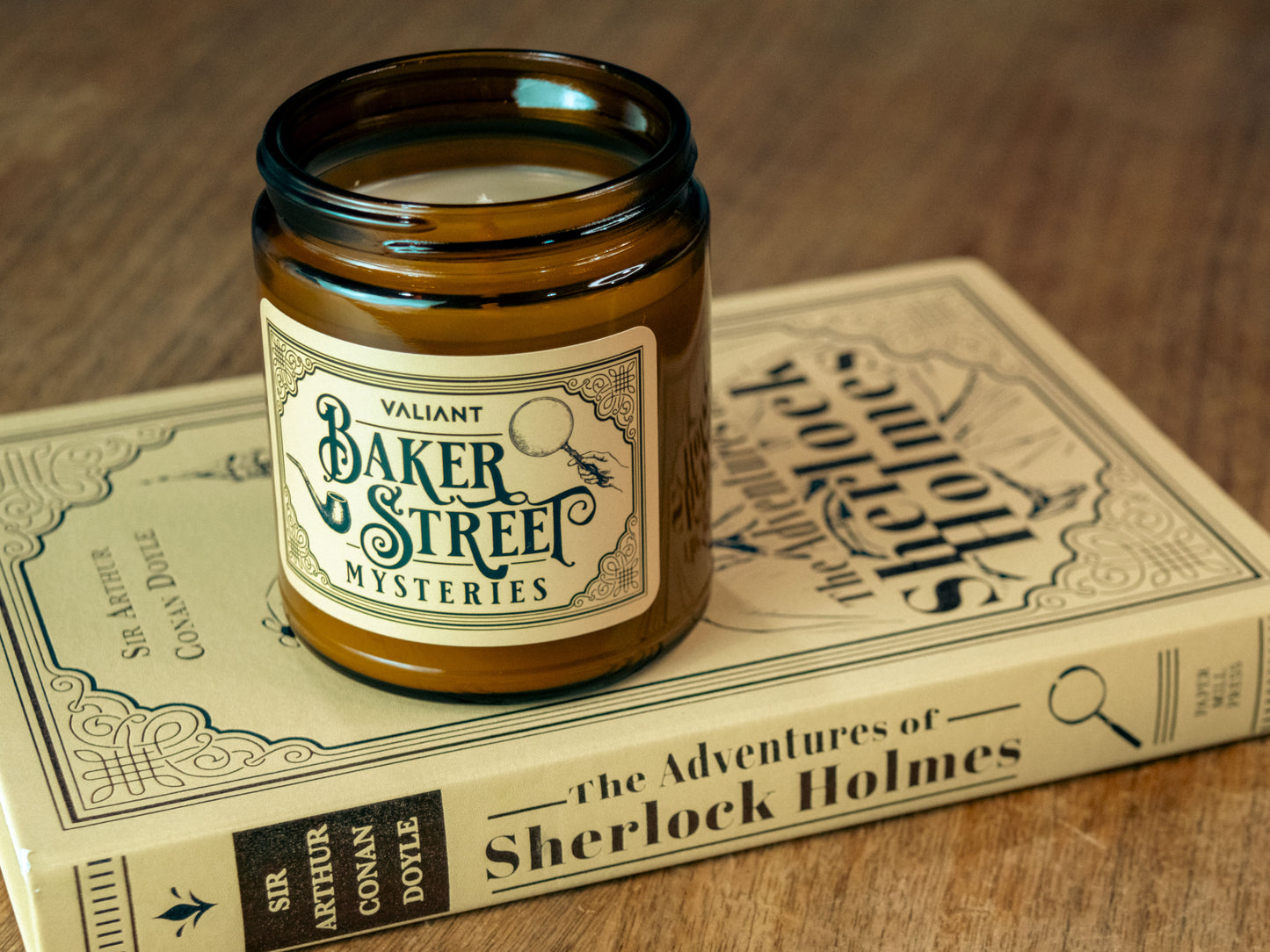 Sherlock Holmes Book Candle Bundle