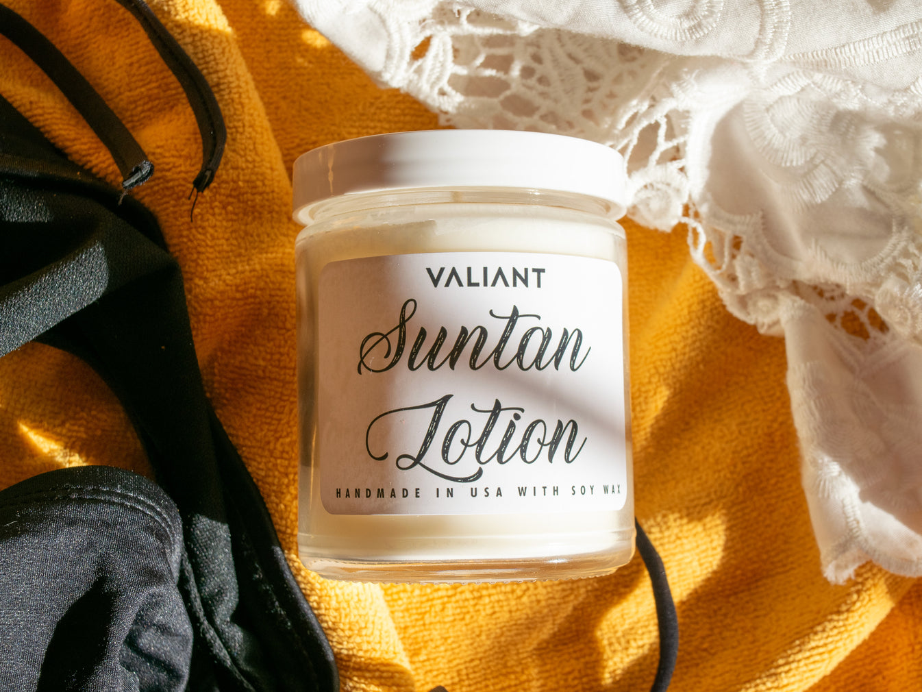 Suntan Lotion Candle Valiant Candle