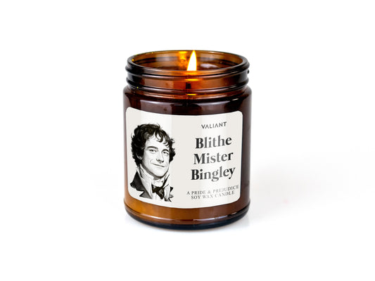 Blithe Mister Bingley Candle