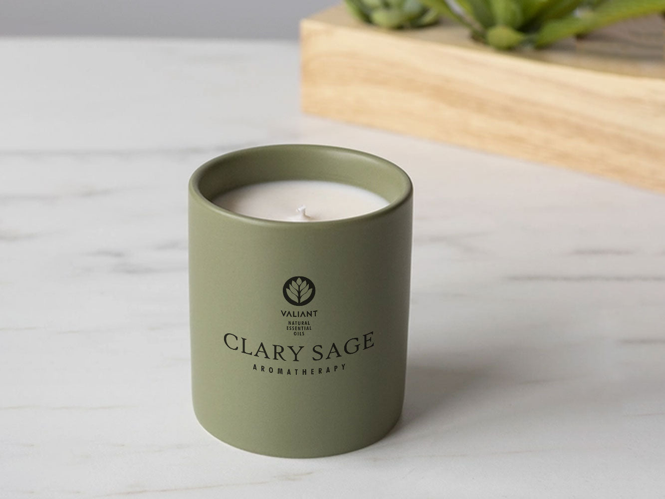 Clary Sage Aromatherapy Candle