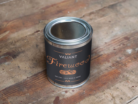 Firewood Candle