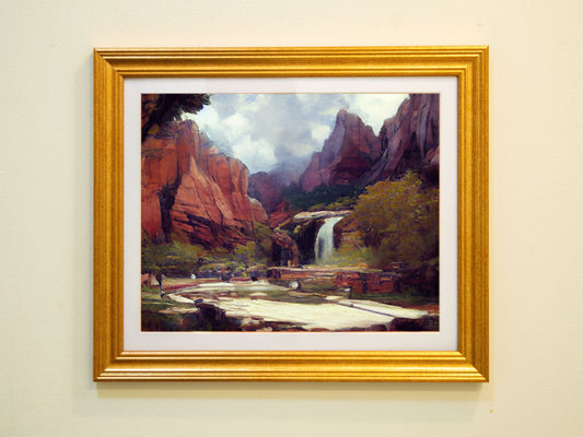 Zion National Park, Court of the Patriarchs