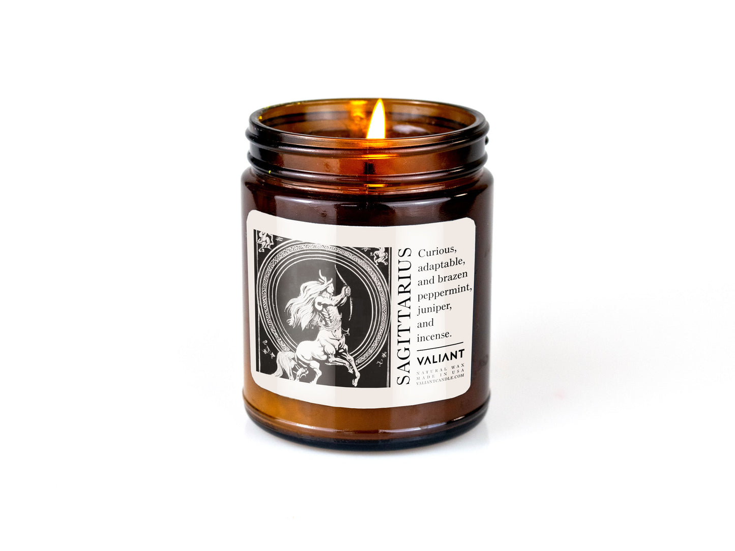 Sagittarius Zodiac Candle