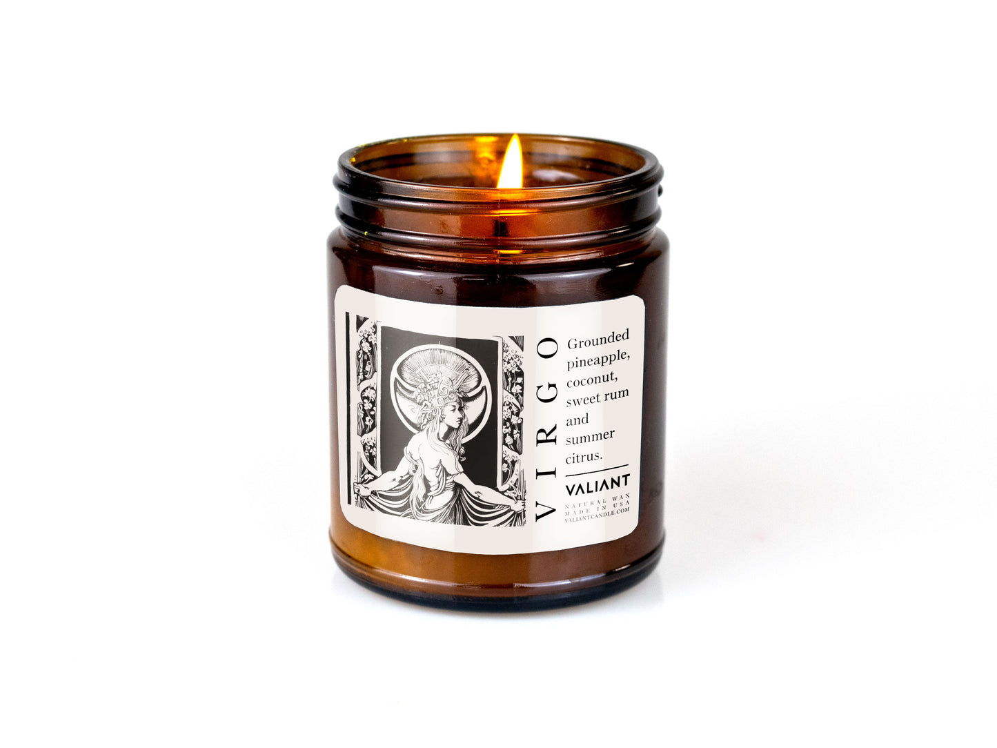 Virgo Zodiac Candle